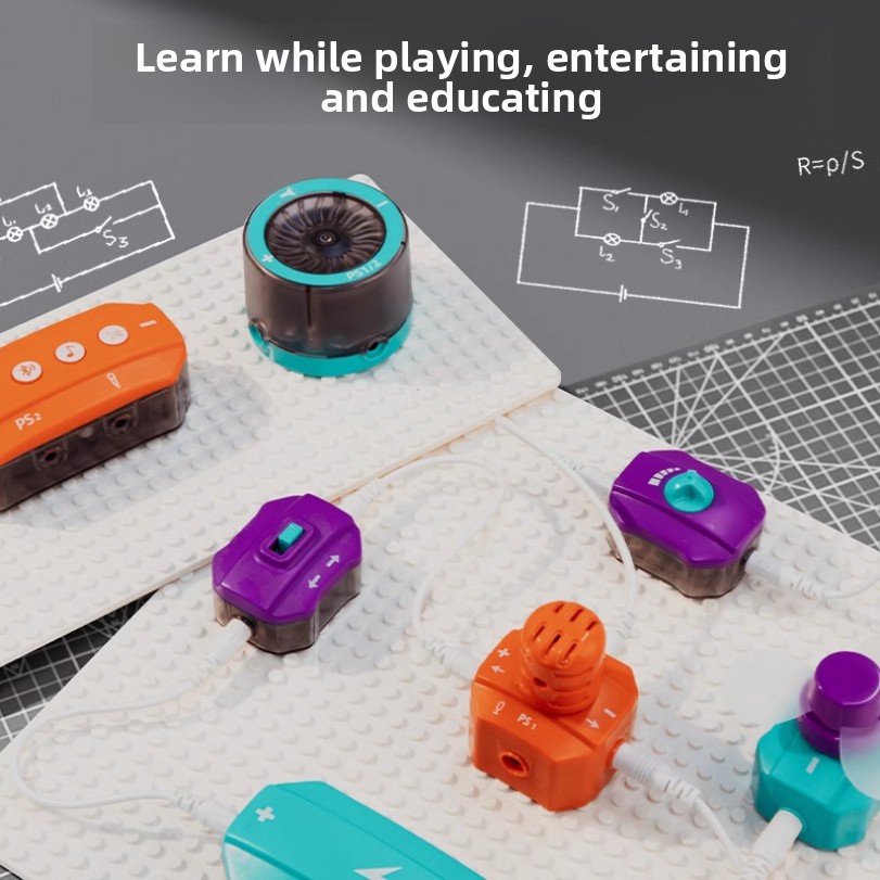 Circuit Experiment Bouwstenen  - Science Toys Diy recensie en prijs