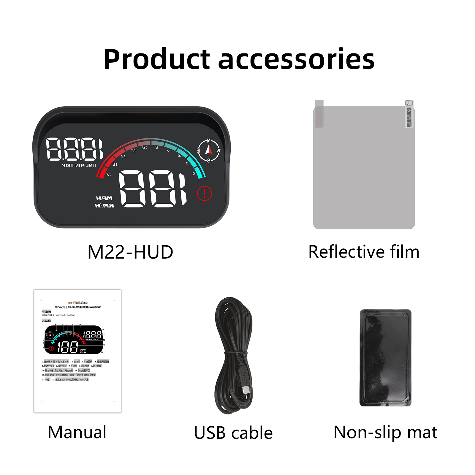 AD Head Up Display Voorruitpro - Anemometer Wind Speed recensie en prijs