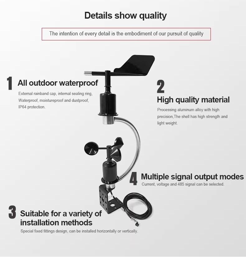 2026 0-5v Outdoor IP65 Waterdi - Anemometer Wind Speed recensie en prijs
