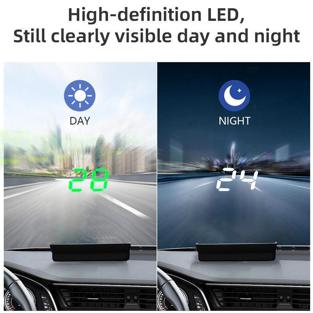 Op de auto gemonteerde Head-Up - Anemometer Wind Speed recensie en prijs
