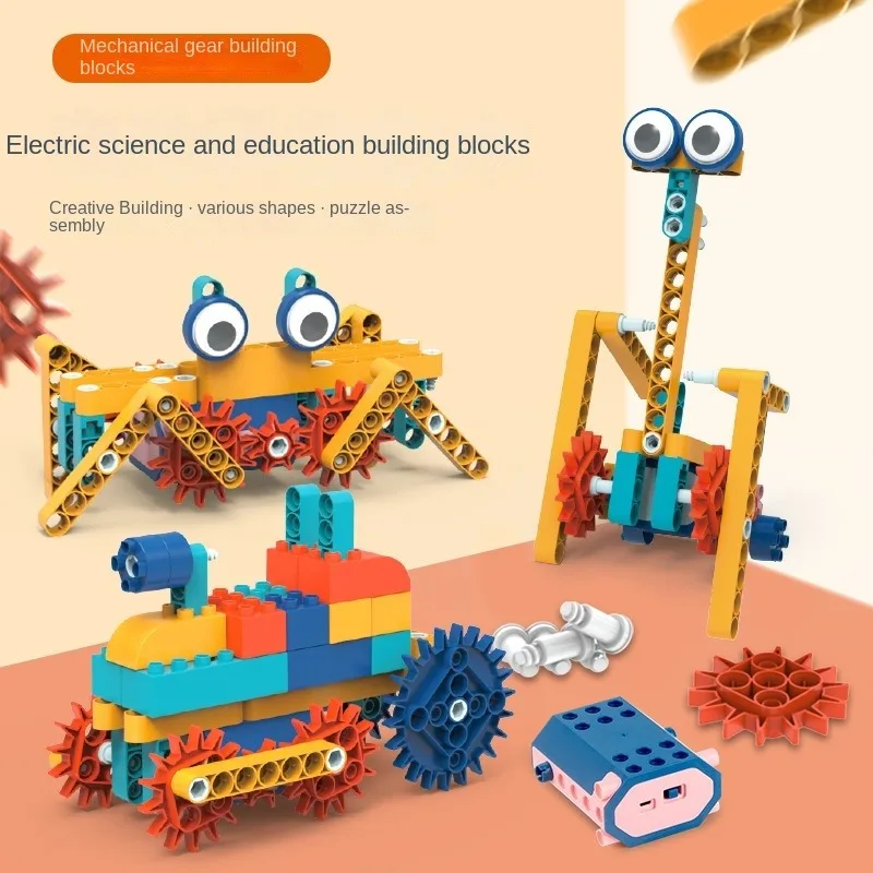 Elektrische tandwielset DIY we - Science Toys Diy recensie en prijs