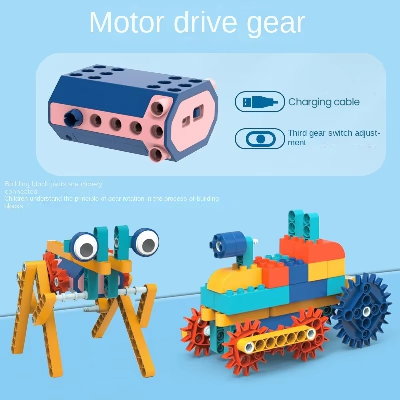 Elektrische tandwielset DIY we - Science Toys Diy recensie en prijs