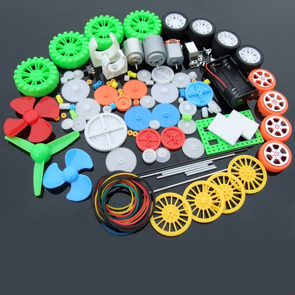 112 stks DC Motor Kit Elektris - Science Toys Diy recensie en prijs