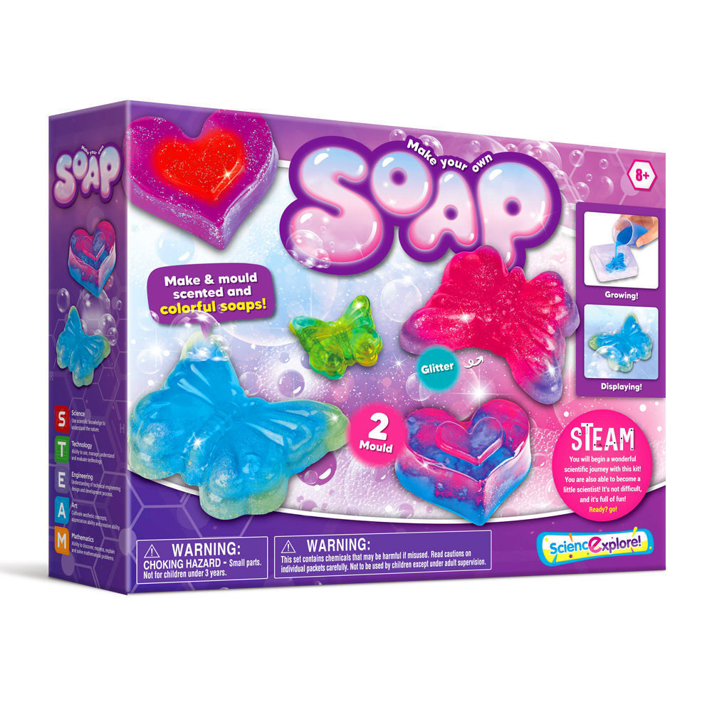 DIY Zeepmaakset STEM Wetenscha - Science Kit recensie en prijs